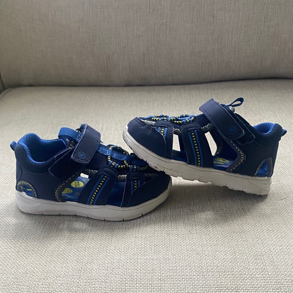 Stride Rite Navy Blue Kids Sandals